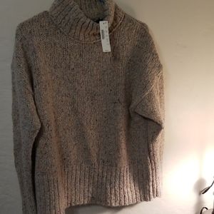 NWT J Crew women's sweater tan size medium